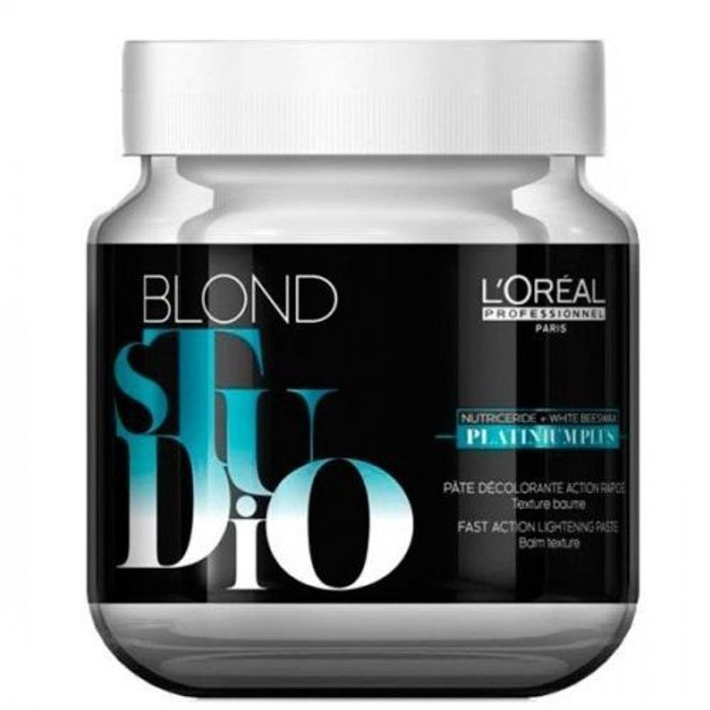 L&#39;Oreal Blond Studio Platinium Plus Обесцвечивающая паста (голубая) 500 ГР