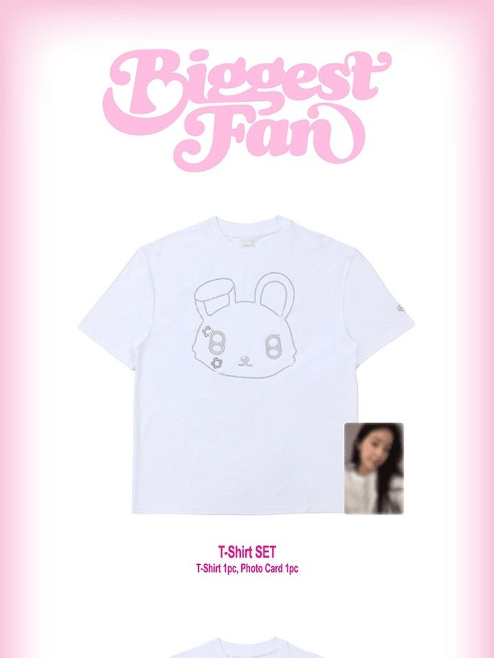 (ПРЕДЗАКАЗ) товары IRENE - Biggest Fan OFFICIAL MD T-SHIRT SET