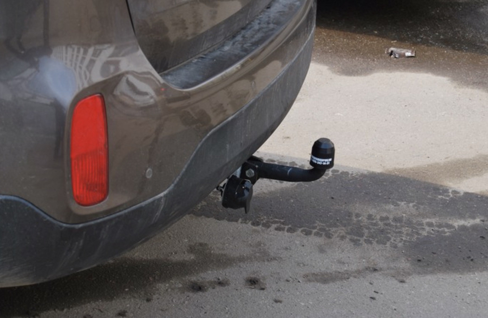 Фаркоп для Hyundai Santa Fe 2012-2018, Kia Sorento 2012-2015 Тип шара: A. Нагрузки: 2000/100 кг, KI 24