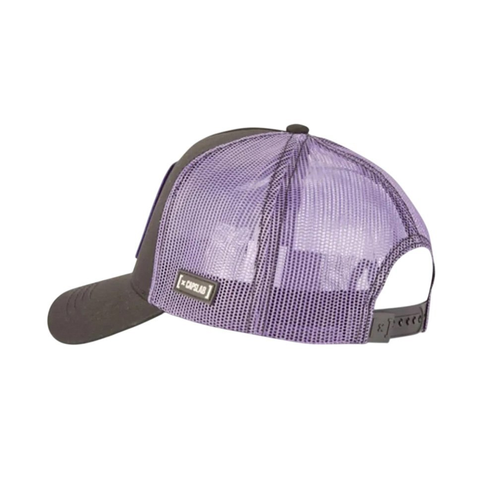 Баскетбольная кепка Capslab X The Smurfs Casquette Trucker Hat Black and Purple