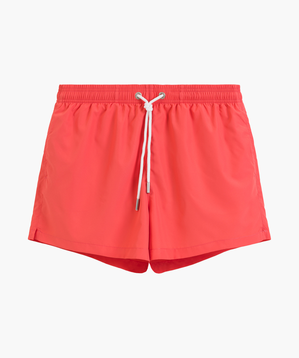 Пляжные шорты мини мужские Atlantic, 1 шт. в уп., полиэстер, коралловый, KMB-222