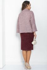 Костюм Найджел (бордово-розовый) К11813 LT Collection