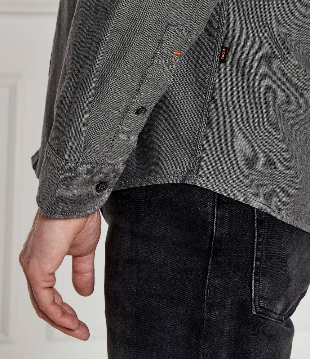 Рубашка BOSS ORANGE - серый(50519707)