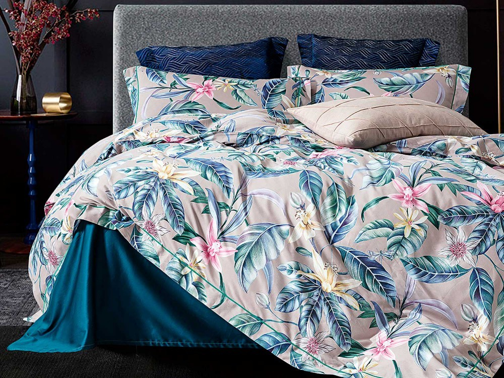 Постельное белье 2 спальное евро Asabella 1434-6