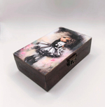 Шкатулка ручной работы декупаж "Котенок"