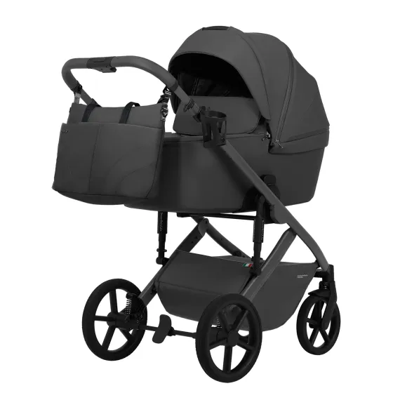 Коляска 2 в 1 SBL Dolce Dark Grey