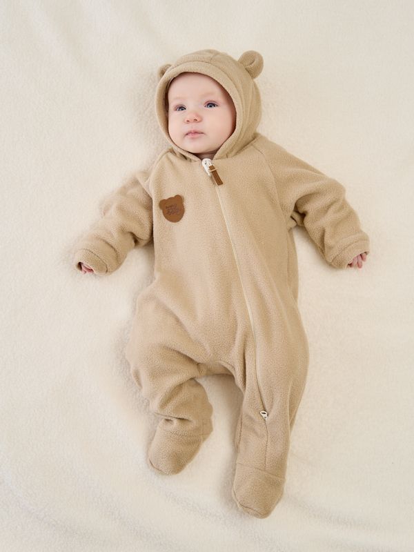 Комбинезон флисовый с закрытой ножкой 