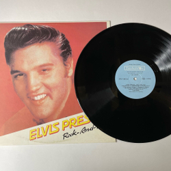 Винтажная виниловая пластинка LP Elvis Presley Элвис Пресли Rock And Roll (Болагрия 1987)