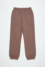 Объемные брюки-джоггеры с начесом