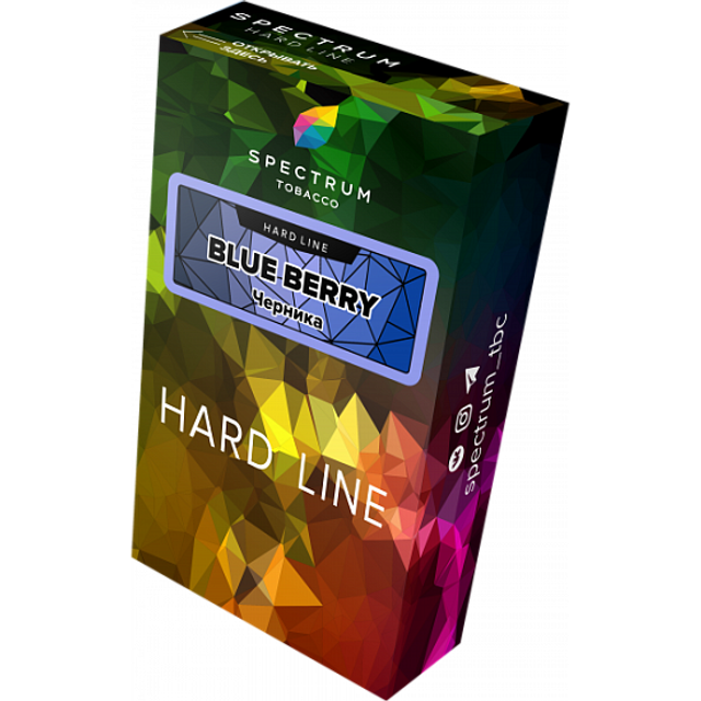 Табак Spectrum Hard Line - Blue Berry 40 г