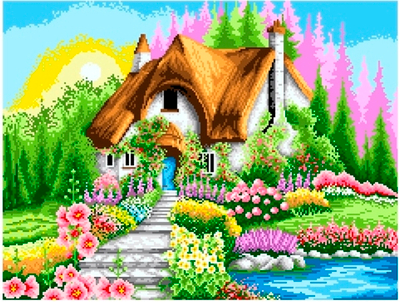 К-6023 Дом с мальвами