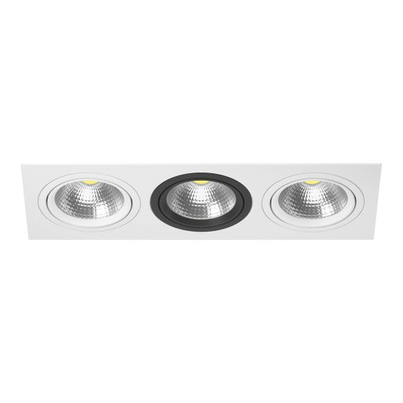 Комплект из светильника и рамки Lightstar Intero 111 (217836+217906+217907+217906) i836060706