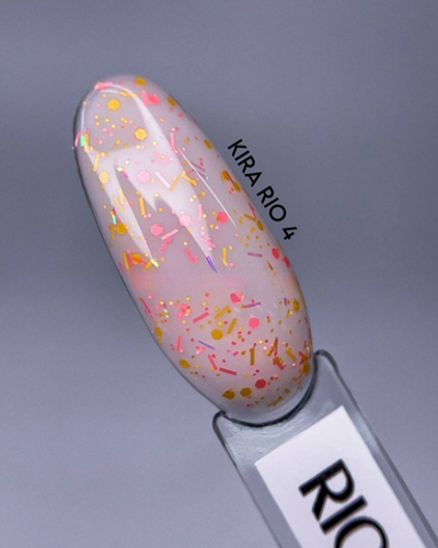 КИРА Гель-лак   RIO  №004 10 мл.