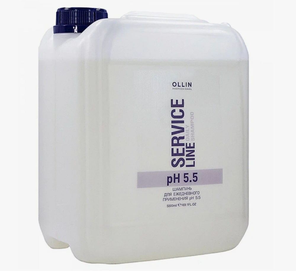 Шампунь для ежедневного применения рН 5.5, 5000мл OLLIN Professional