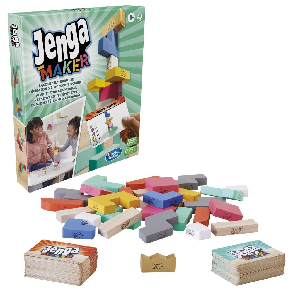 Hasbro - аркадная игра Jenga Maker польская версия F4528 / артикул   F4528  / GTIN 5010993948567