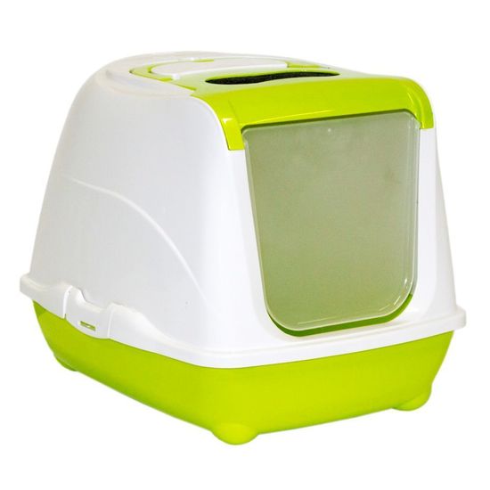 Moderna туалет Закрытый Flip Cat салатовый, 49х34х34 см
