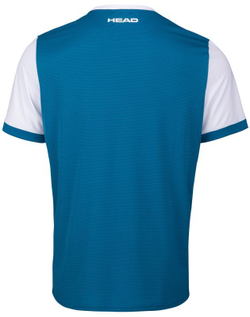 Футболка для мальчика теннисная Head Davies T-Shirt B - blue/white