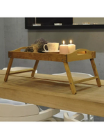 Столик поднос для завтрака деревянный на ножках, разборный