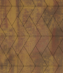 Тротуарная плитка ВЫБОР, форма Трапеция, h=60мм