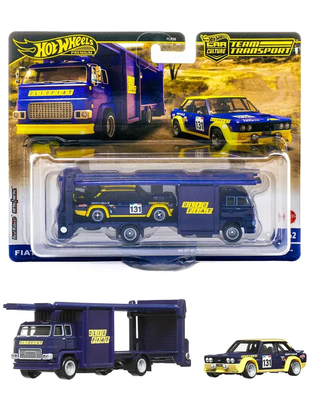 Набор Хот Вилс Премиум Fiat и Second Story Lorry FLF56 HRV43