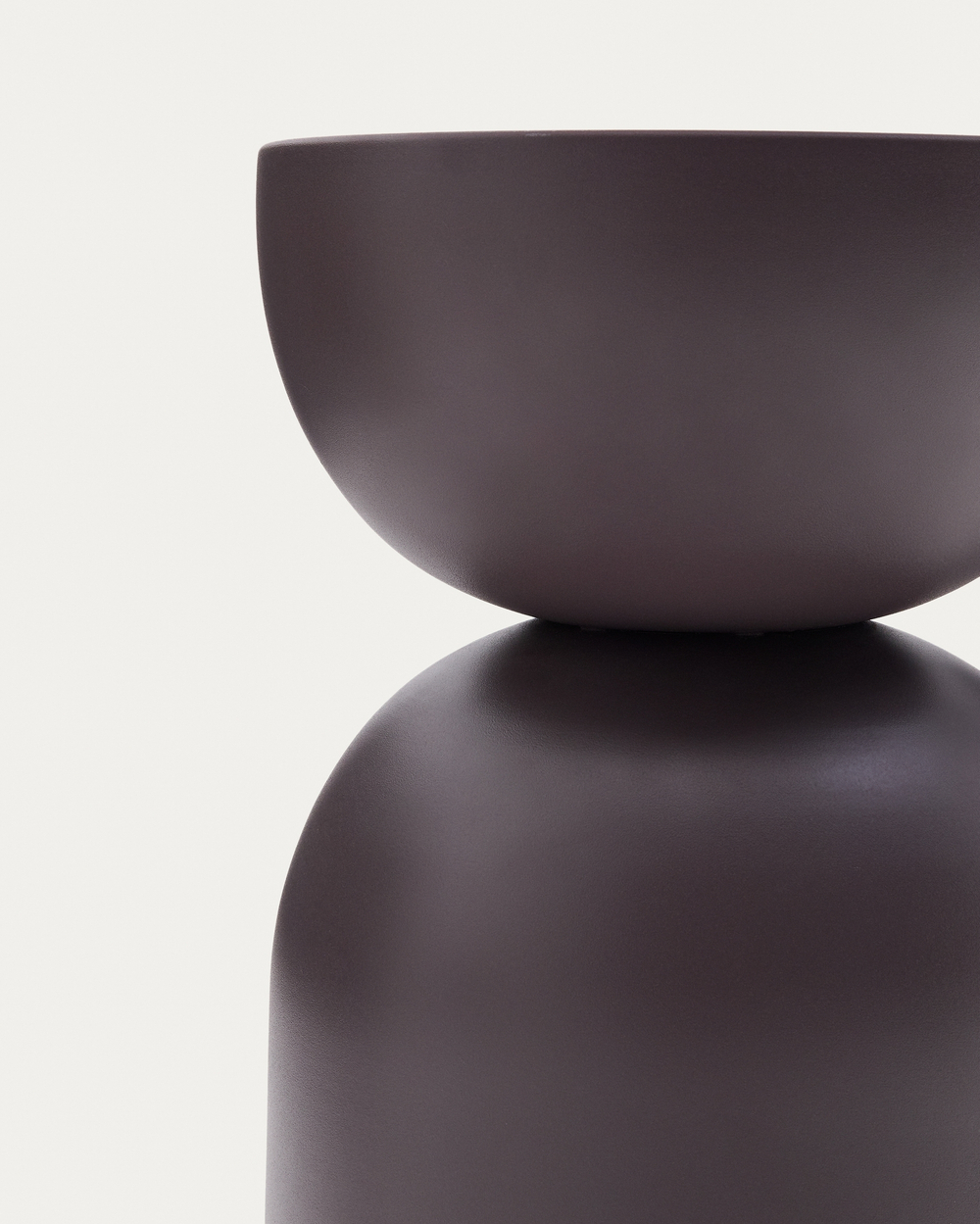 Приставной столик Rachell металл, фиолетовый Ø30,5 см