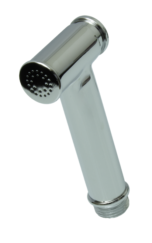 2015 Лейка метал. для биде хром (кноп) GANZER (100/1шт)