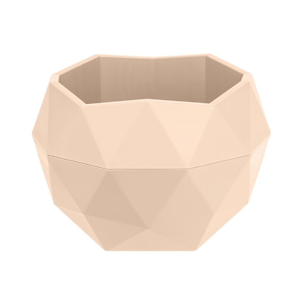 Кашпо "Топаз" (1,2л.) Цв. Кремовый