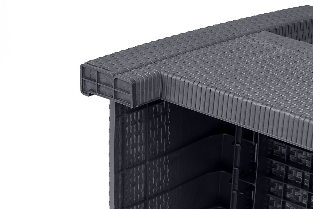 Кресло (2шт.) с подушками b:rattan Arizona, антрацит