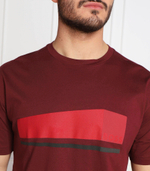 футболка tee 3 BOSS GREEN - бордовый(50477252)