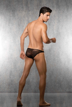 Кружевные мужские слипы Doreanse Black Lace (Размер: XXL) (Цвет: черный)