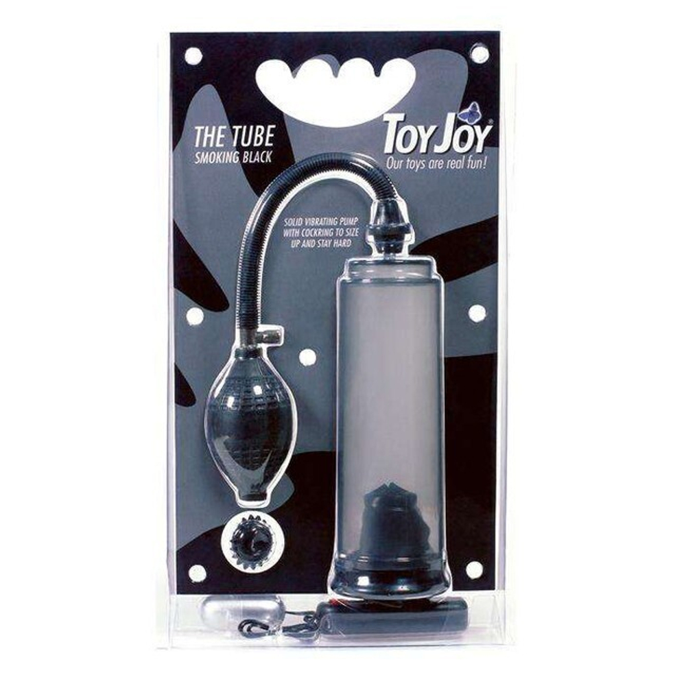 Помпа с вибрацией THE TUBE SMOKING BLACK (Цвет: черный, прозрачный)