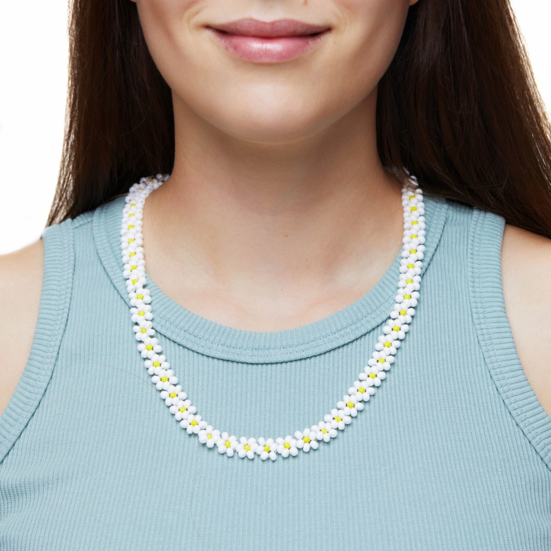 Колье Ромашка классика