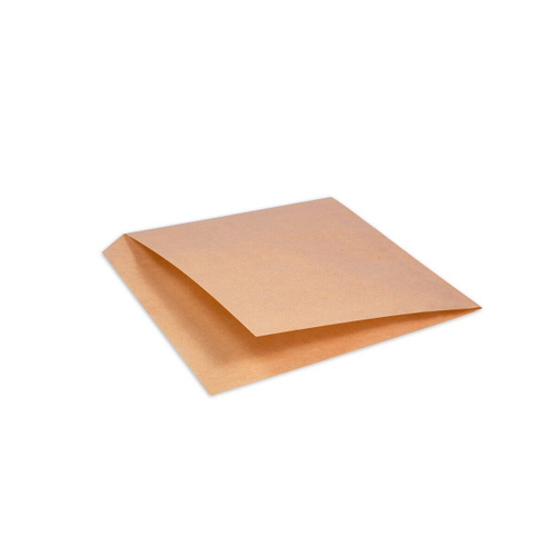 Бумажный крафт уголок плоский 150*170 мм, бурый, 100шт