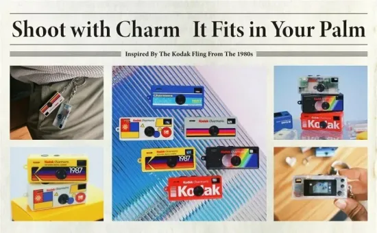 KODAK CHARMERA 1987 Глухая коробка с камерой-брелоком