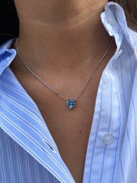 Колье Shine Blue