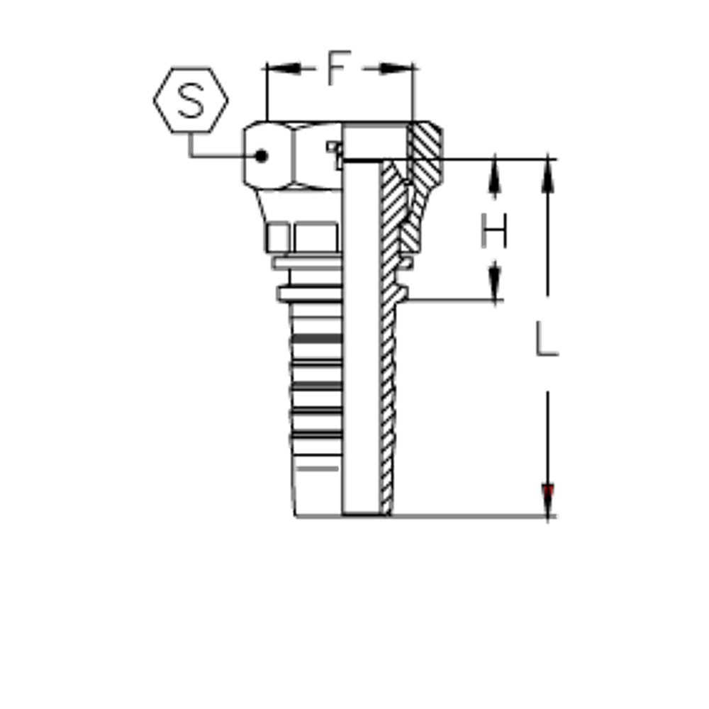 Фитинг DN 20 BSP (Г) 1/2