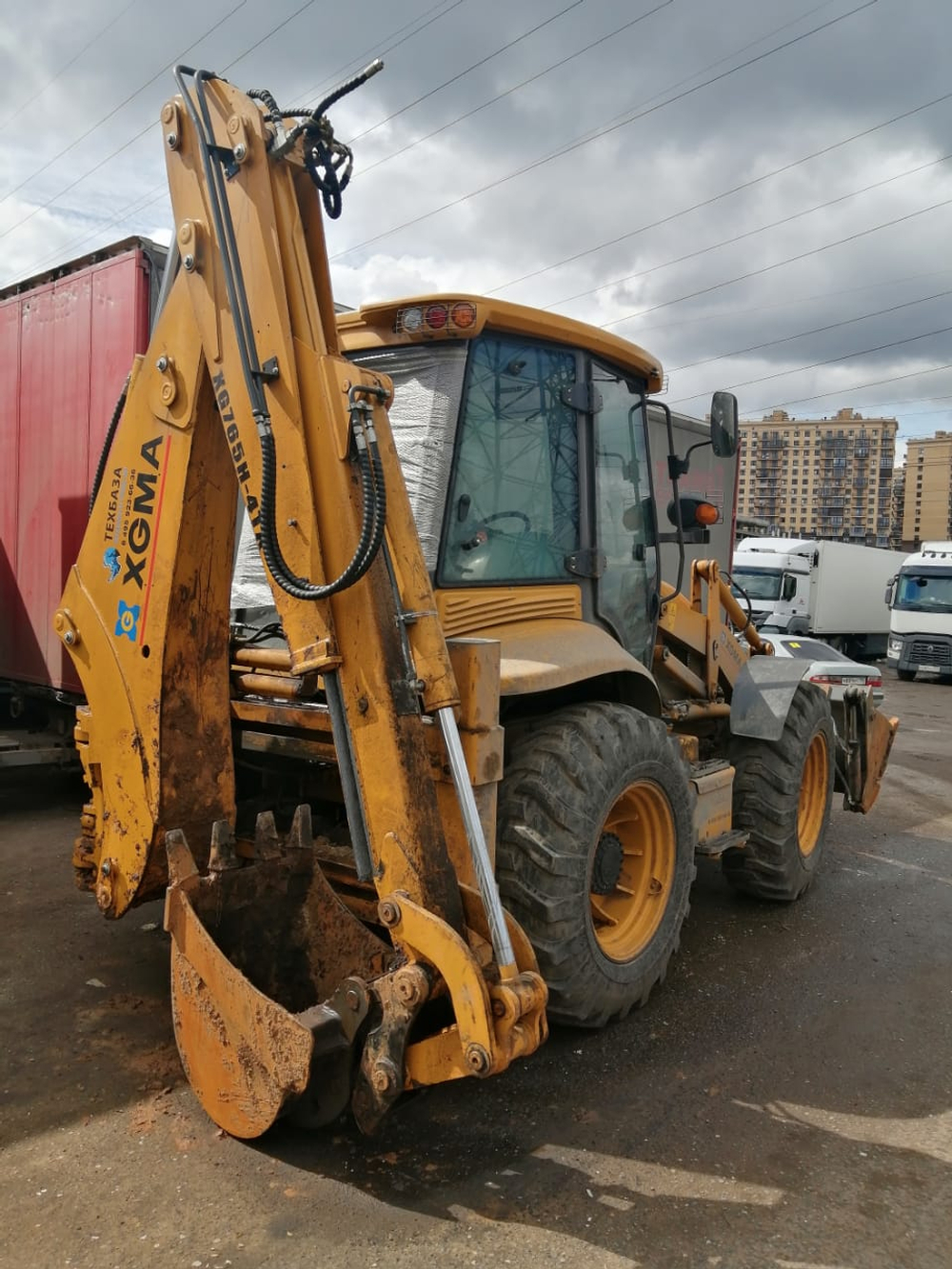 XGMA XG765* Экскаватор-погрузчик XG765H-4TX (Дизельный, 4,8 л, 102 л.с., АТ)
