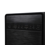 Корпус TESLA 1708BM, БП:450W, mATX, чёрный, 2xUSB2 (TSL-1708-450W-BM)