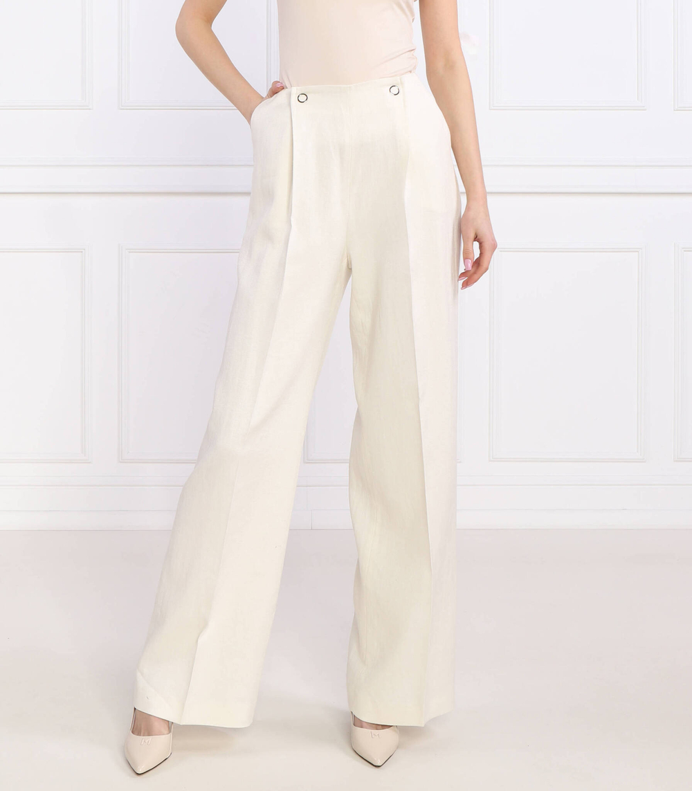 Льняное штаны Tapito BOSS BLACK - белый(50487869)