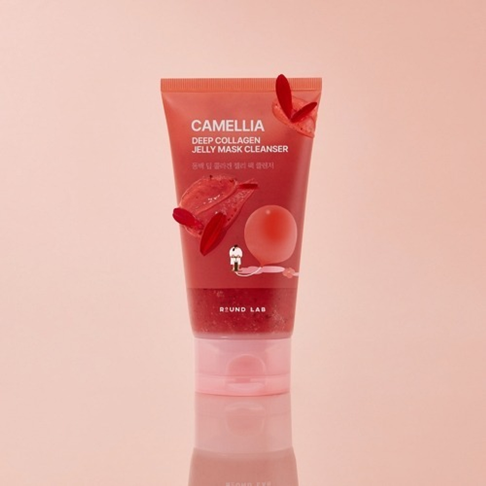 Camellia Deep Collagen Jelly Mask Cleanser Round Lab, 150ml