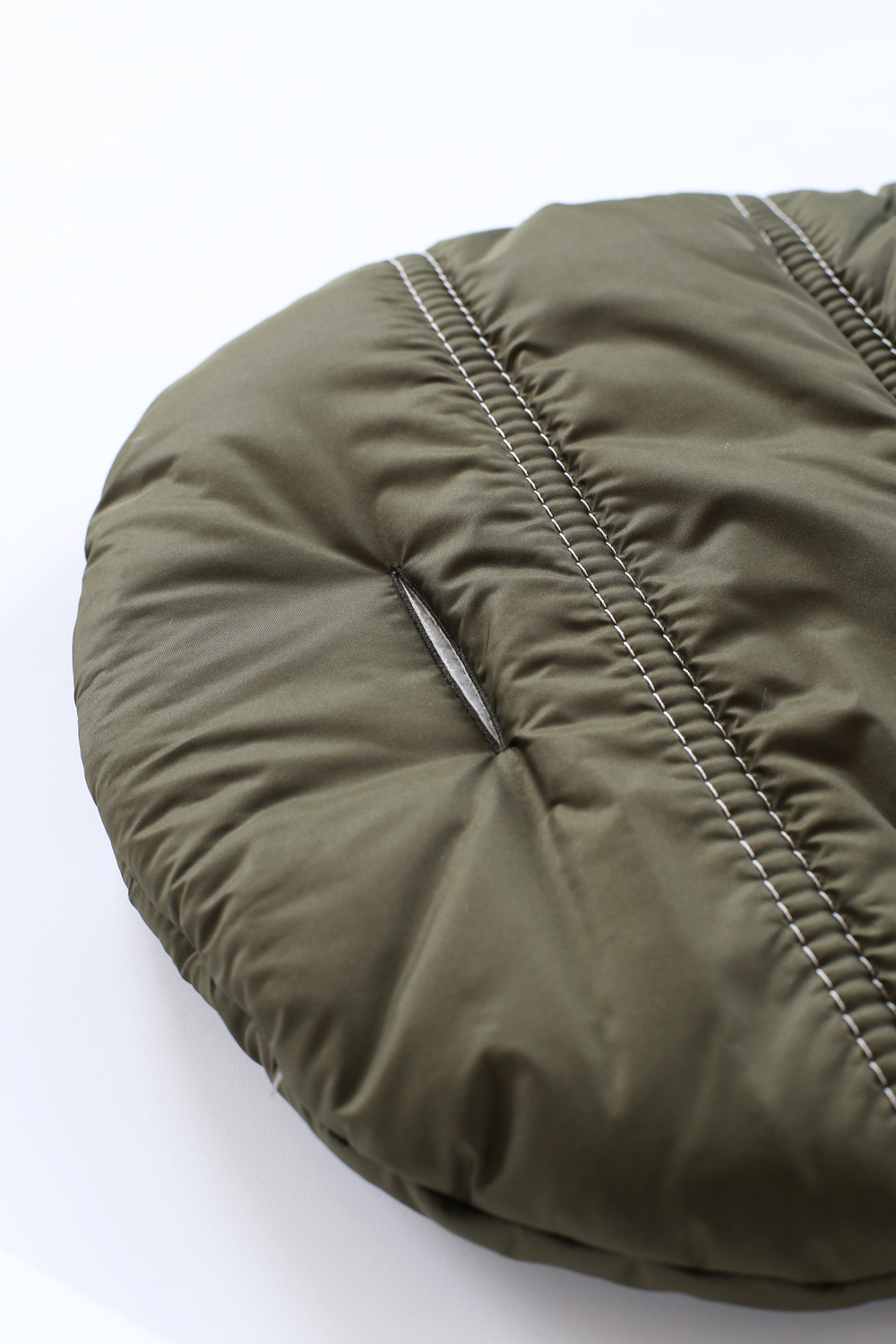 Конверт зимний для новорожденного - Норка (хаки)