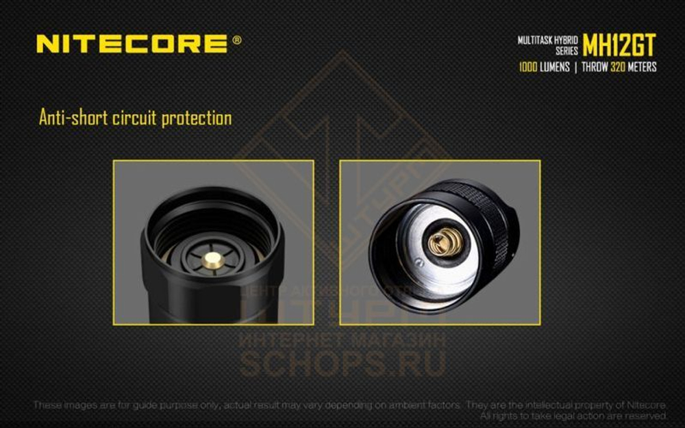 Фонарь Nitecore MH12GT