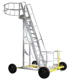 Вышка-стремянка алюминиевая для нефтяной промышленности MEGAL ВСА-5,0Н (3,6-5,0) -2