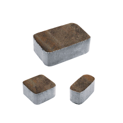 Тротуарная плитка КЛАССИКО - Листопад гранит Клен, комплект из 3 видов плит