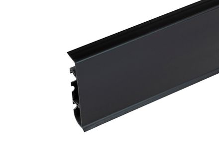 Плинтус Cezar Hi-Line 090 Черный, 2500x75x22 мм