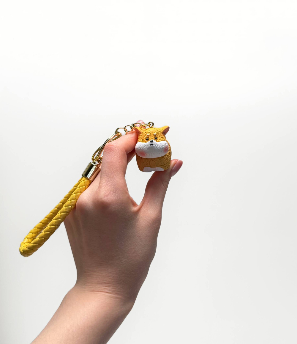 Брелоки "Собачки" 4 - 5 см. Оптом