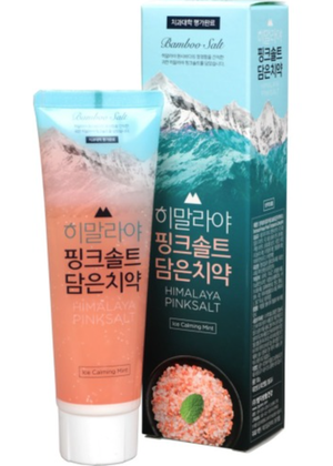 PERIOE Зубная паста с розовой гималайской солью Himalaya Pink Salt Ice Calming Mint