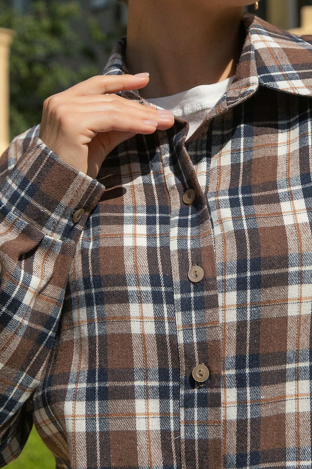 Рубашка Денни (коричневая) Б14144-7М LT Collection