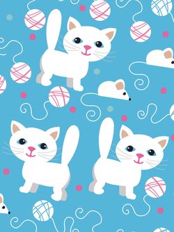 Простынь Сказка "Котята" 150х205 см