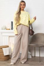 Брюки Остатки тепла (бежевые) Б14903-7М LT Collection